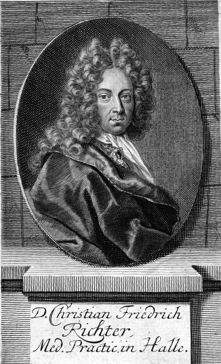 Christian Friedrich Richter av Martin Bernigeroth