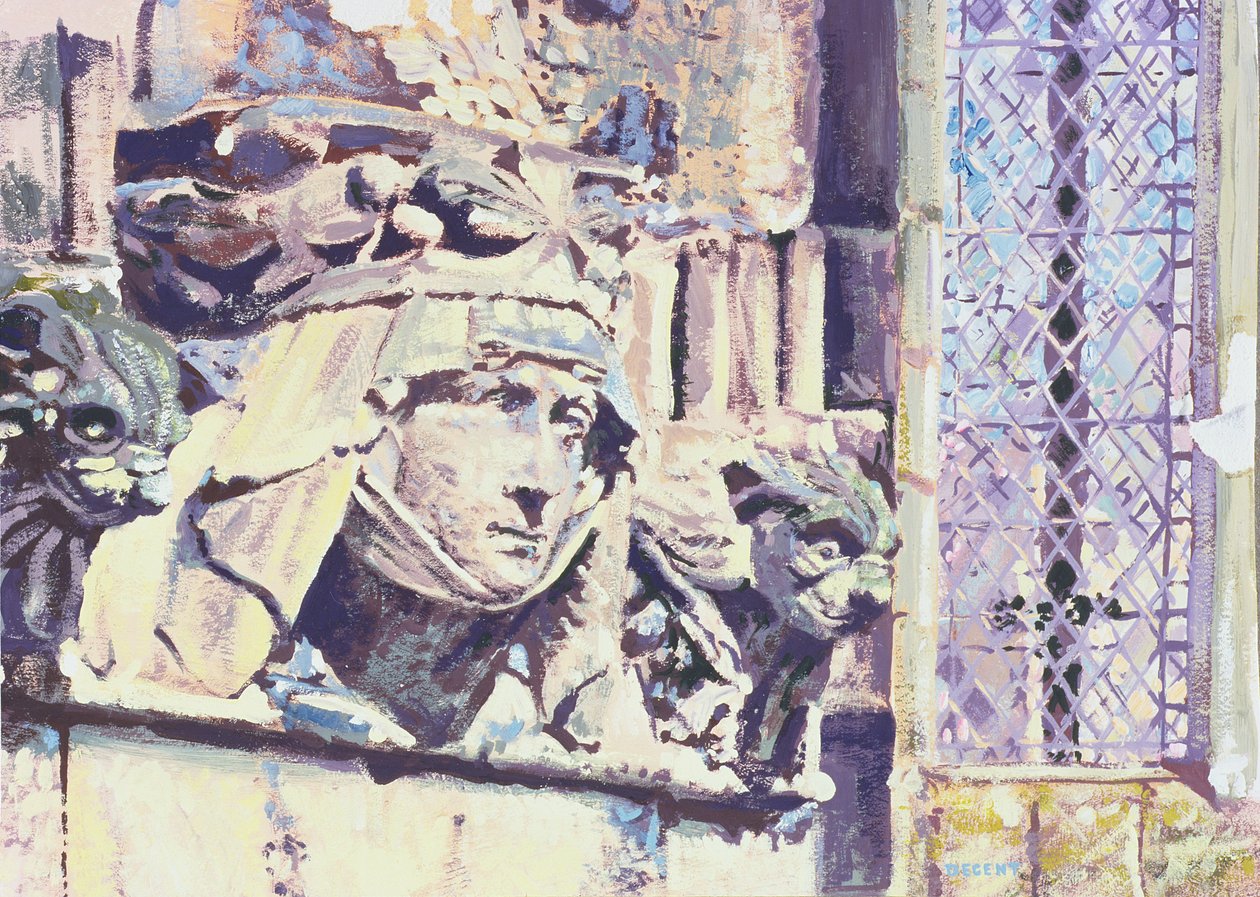 Erosion of Memories, 1996 (gouache) av Martin Decent