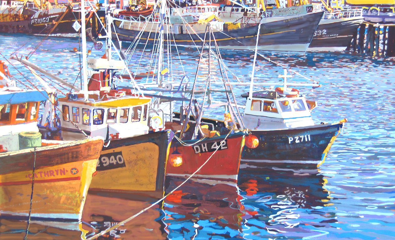 Harbour Moorings, 2010 av Martin Decent