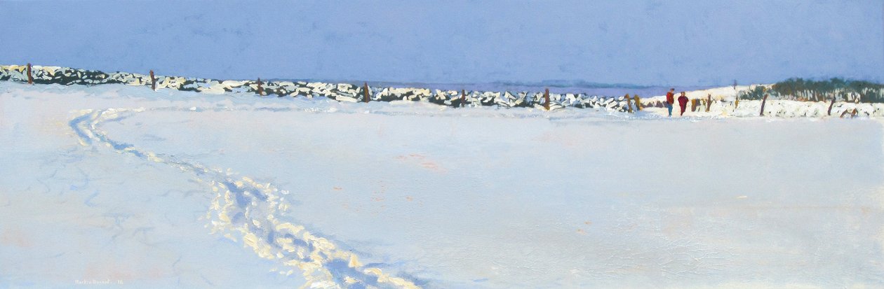 Snøen nærmer seg, 2013 av Martin Decent