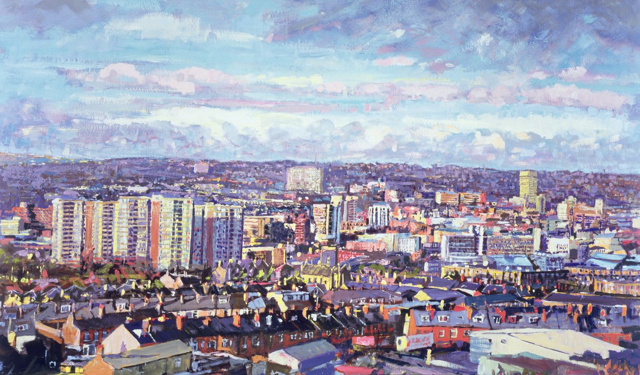 Hele bildet, 1998 (gouache) av Martin Decent