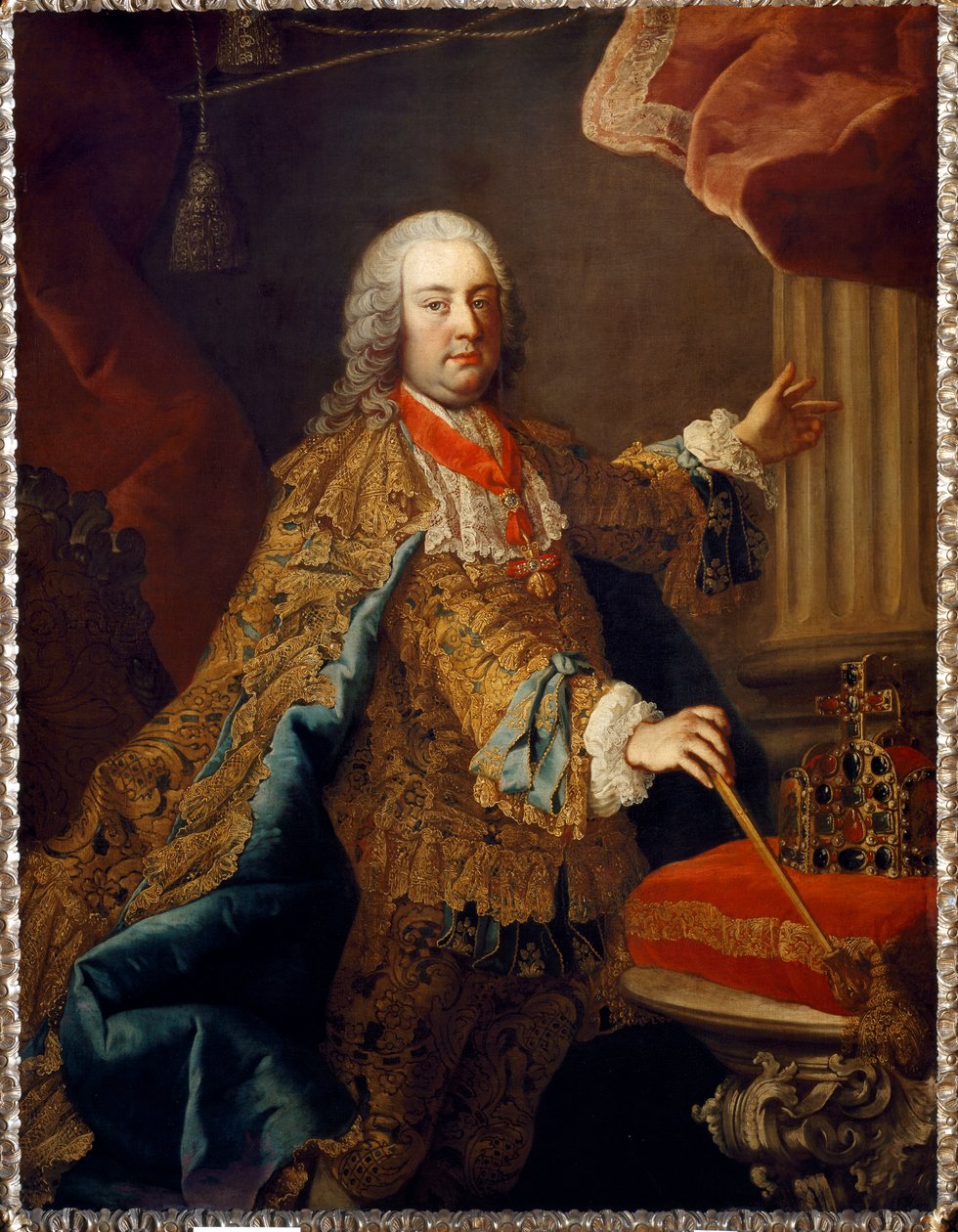 Frans I, den hellige romerske keiser, 1740 av Martin II Mytens or Meytens
