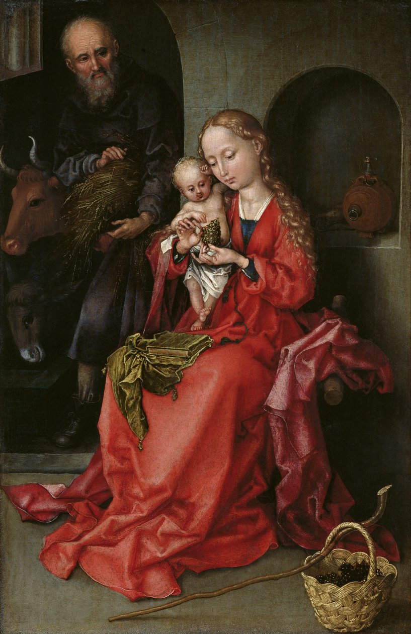 Den hellige familie av Martin Schongauer
