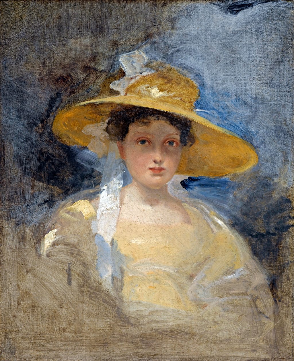 "Portrett av fremtidens dronning Victoria (1819-1901)" (Portrett av prinsesse Victoria, fremtidige dronning Victoria) Maleri av Martin Archer Shee (1769-1850) av Martin Archer Shee