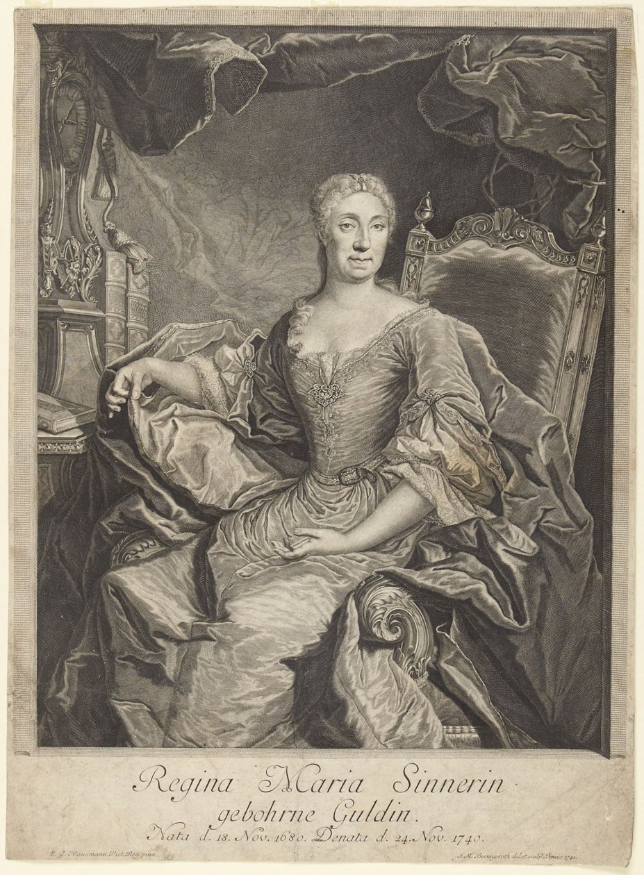Regina Maria Sinnerin av Martin Bernigeroth