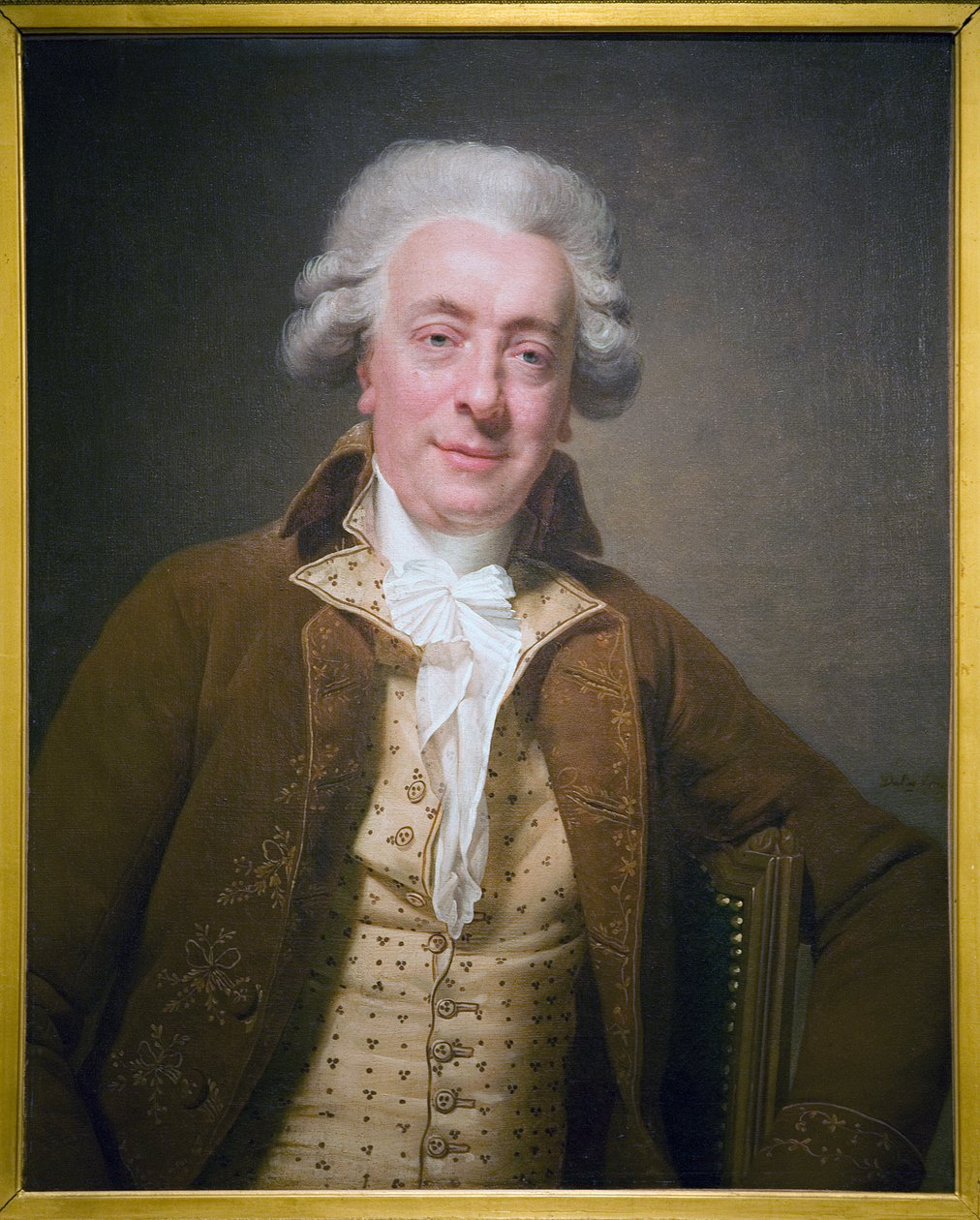 Claude Nicolas Ledoux (1736-1806), fransk arkitekt, Olje på lerret av Martin Drolling (1752-1817), Paris, Musee Carnavalet. av Martin Drölling
