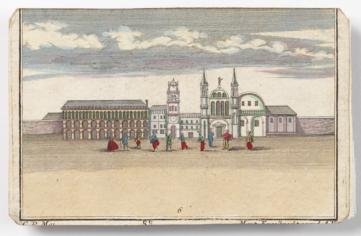 Karnevalet i Venezia (Peep-show) av Martin Engelbrecht