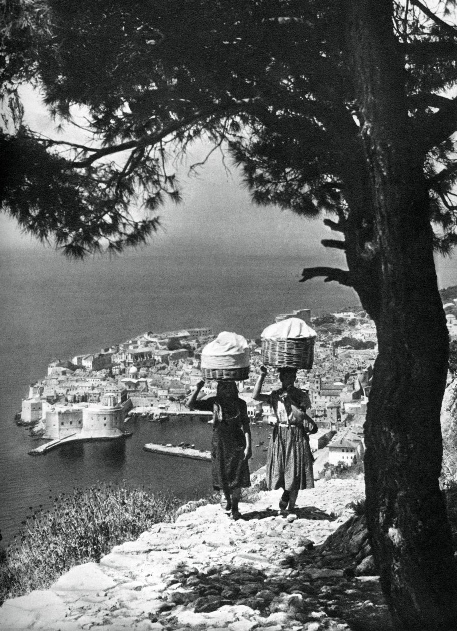 Dubrovnik, Kroatia, 1937 av Martin Hurlimann