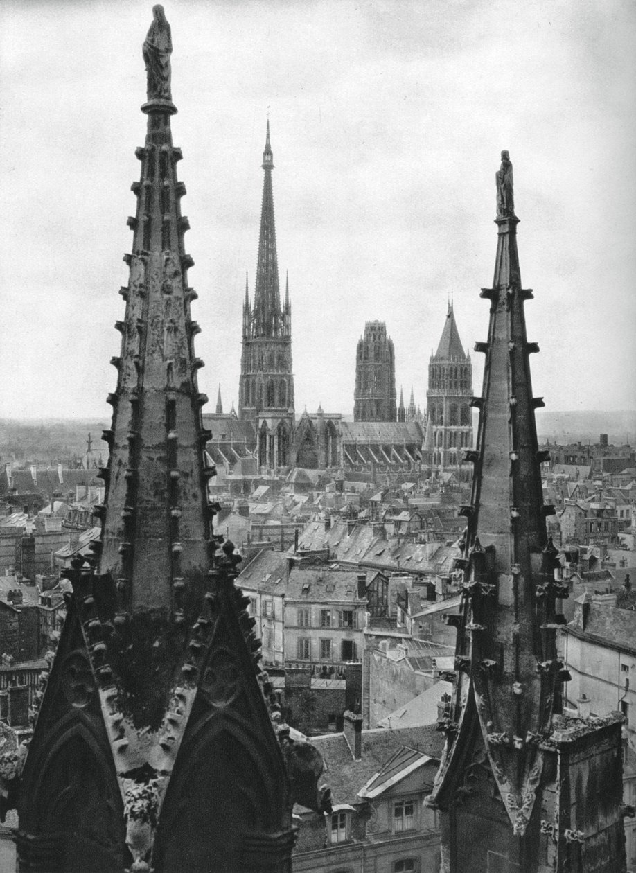 Rouen, Frankrike, 1937 av Martin Hurlimann