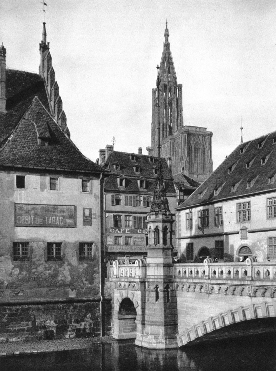 Strasbourg, Alsace, Frankrike, 1937 av Martin Hurlimann