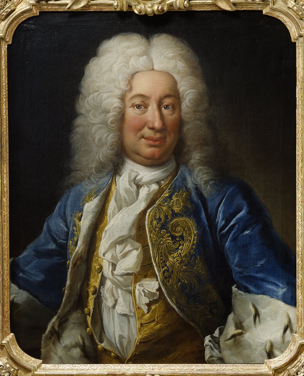 Le roi Frederic I de Suede - Portrett av kong Fredrik I av Sverige (1676-1751), av Mijtens (Meytens), Martin van, den yngre (1695-1770). Olje på lerret av Martin II Mytens or Meytens