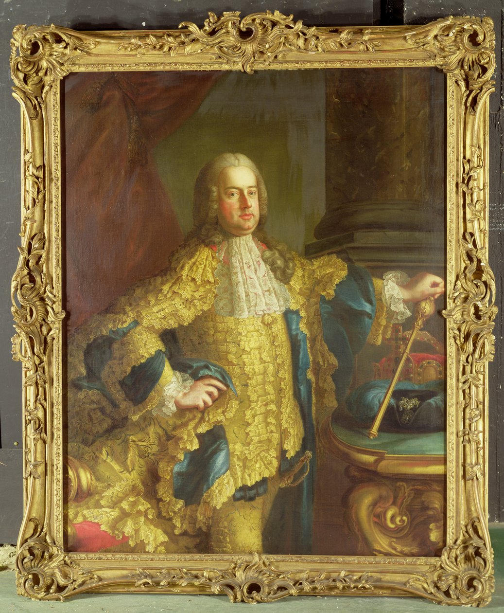 Portrett av keiser Frans I (1708–65) av Martin II Mytens or Meytens