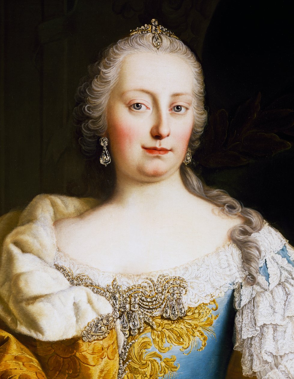 Portrett av keiserinne Maria Theresia av Østerrike (Wien av Martin II Mytens or Meytens