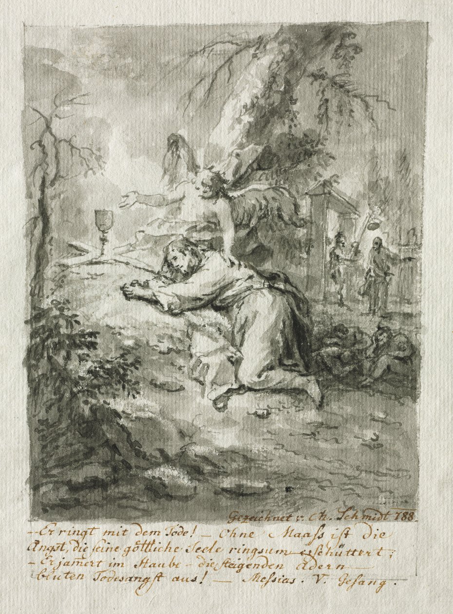Kristus på Oljeberget, 1788. av Martin Johann Schmidt