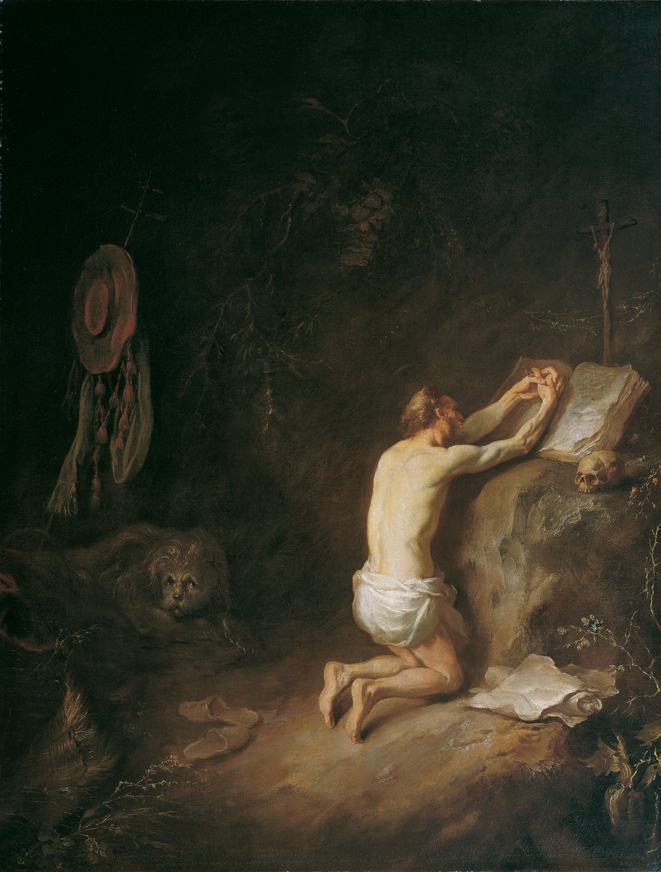 Den hellige Jerome av Martin Johann Schmidt