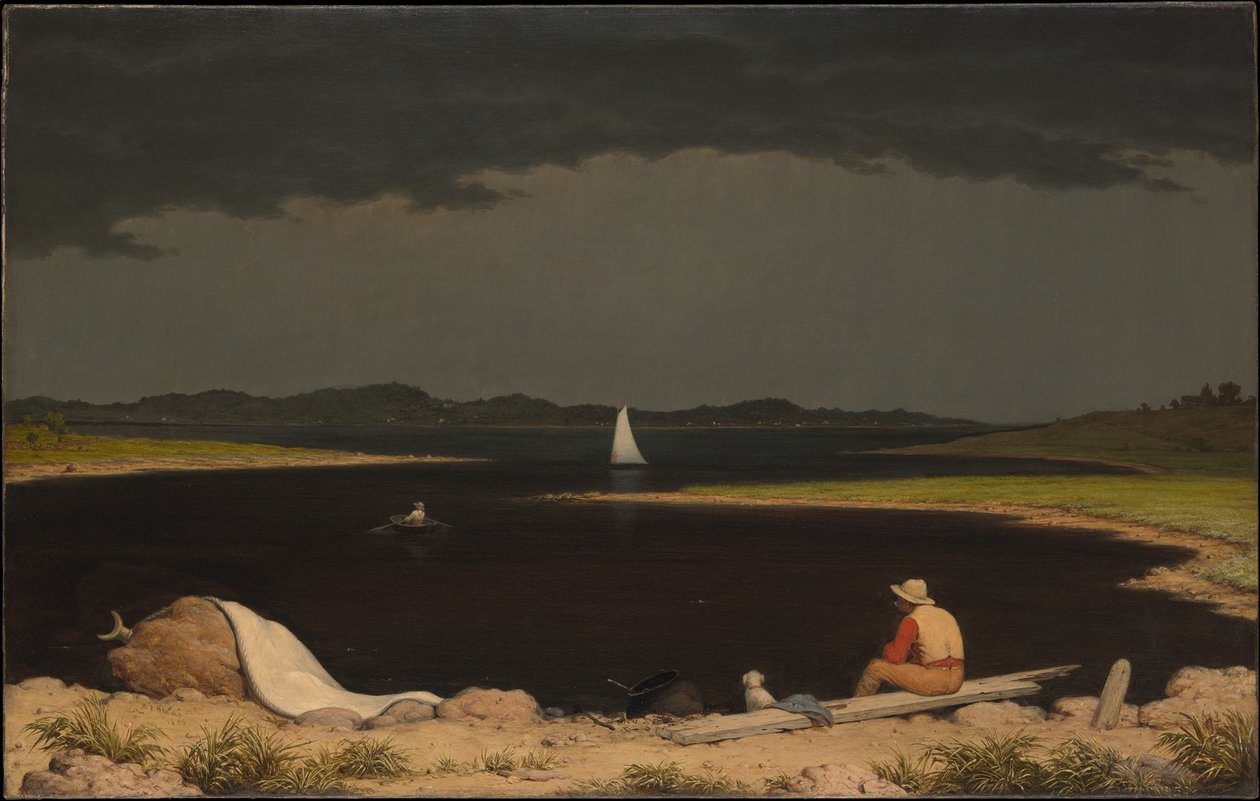Nærmende tordenvær av Martin Johnson Heade