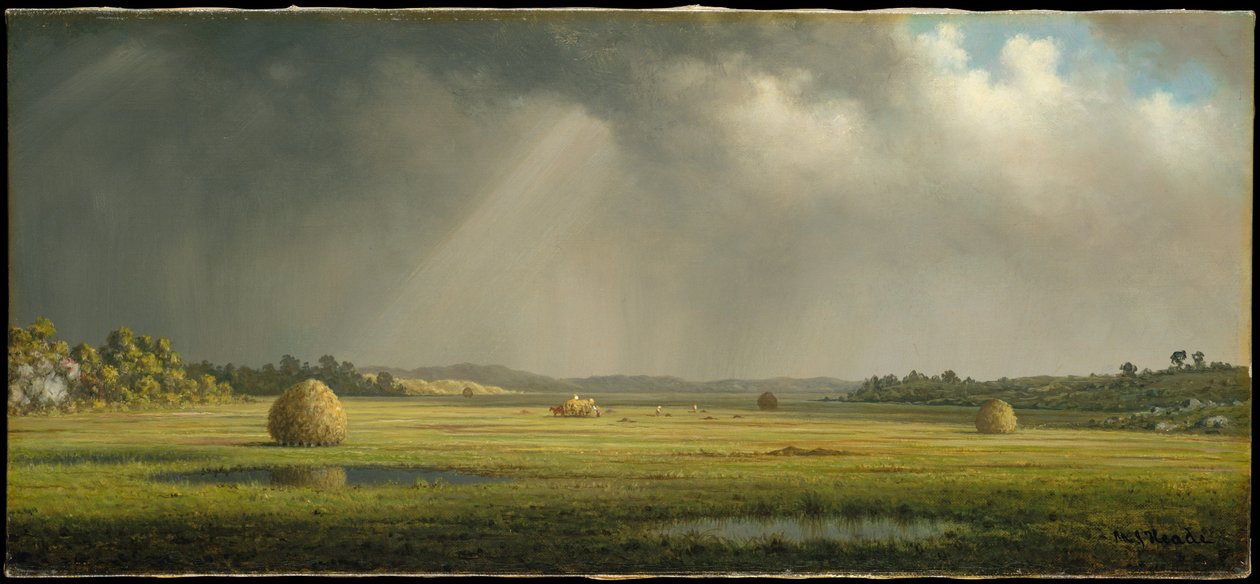 Engene ved Newburyport av Martin Johnson Heade