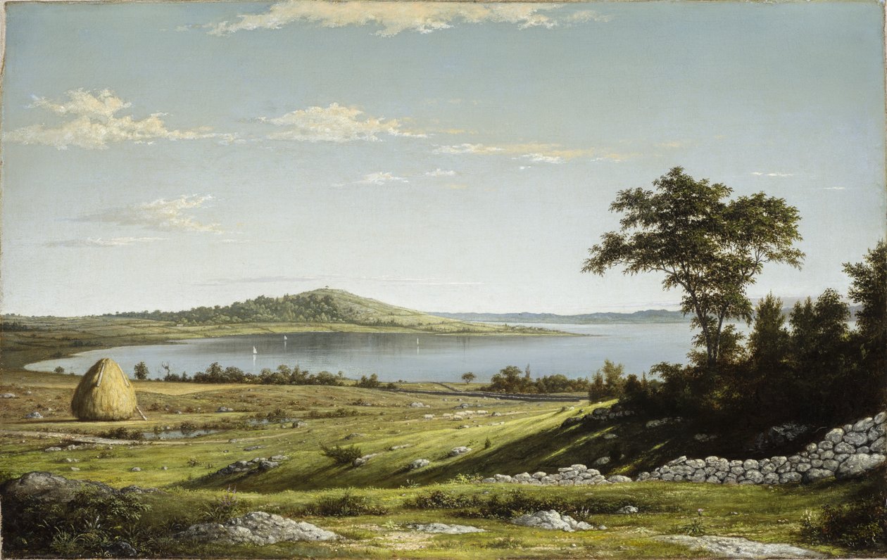 Rhode Islands kyst av Martin Johnson Heade
