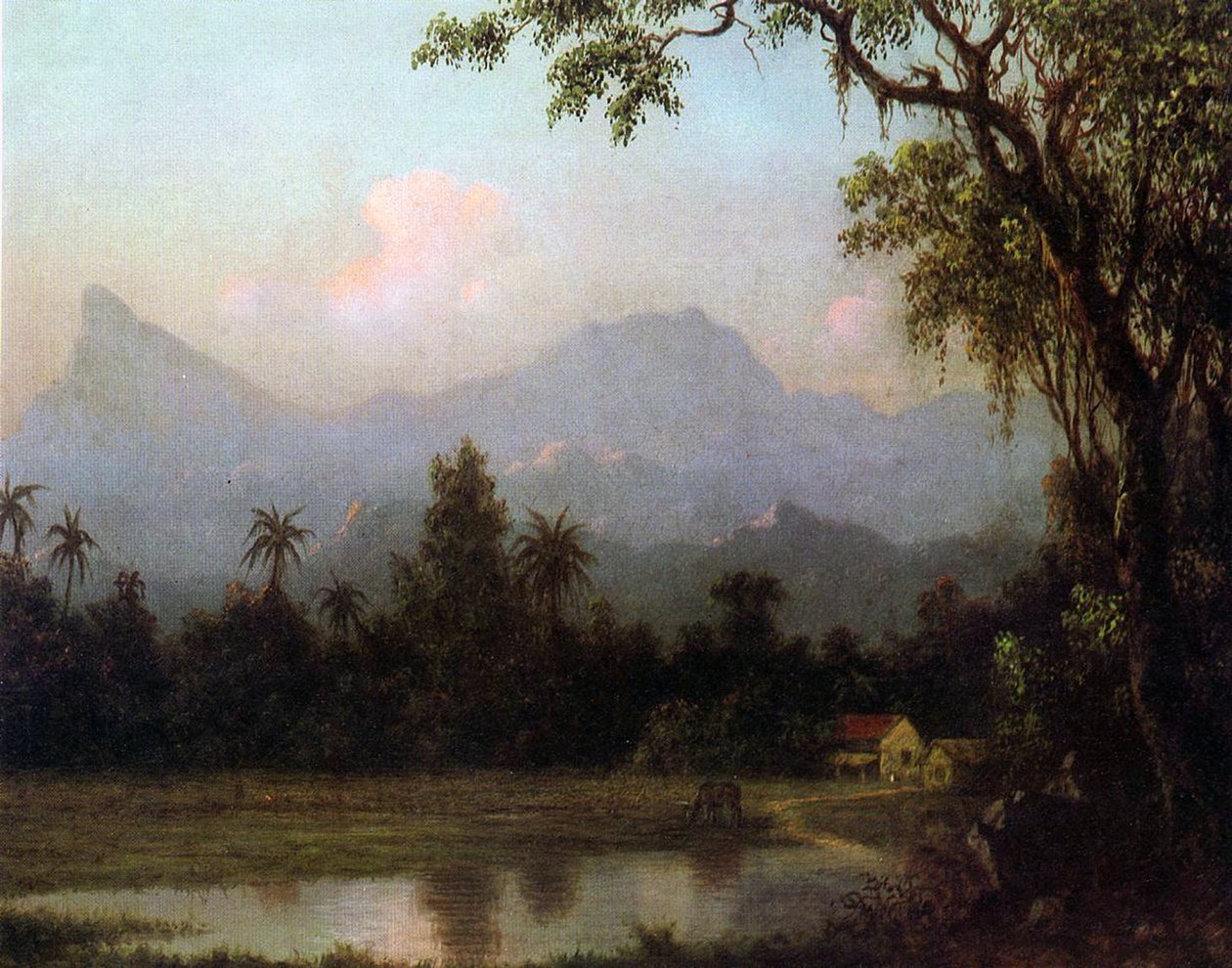 Rio de Janeiro, Brasil, ca. 1865 av Martin Johnson Heade