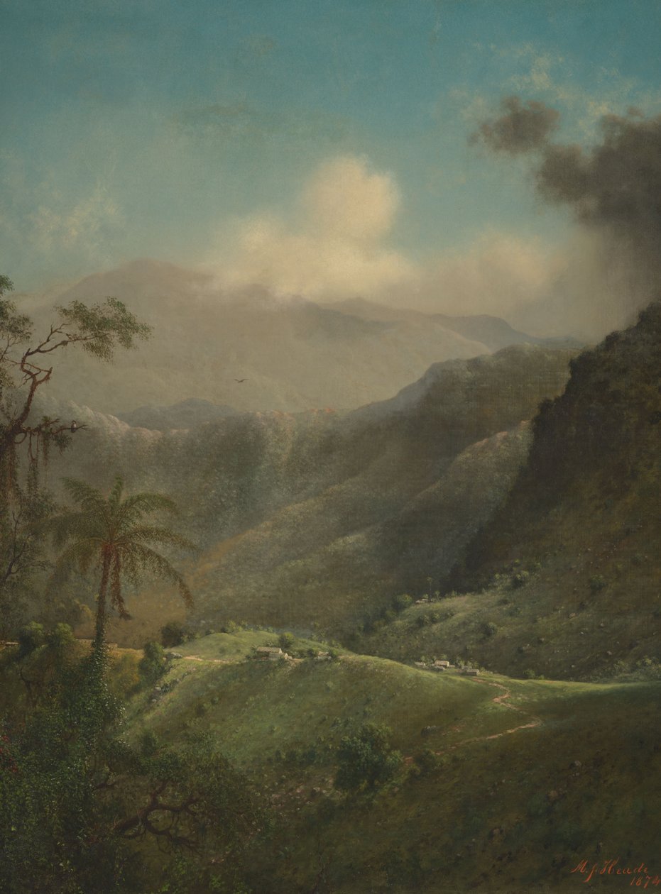 Tropiske høyland av Martin Johnson Heade