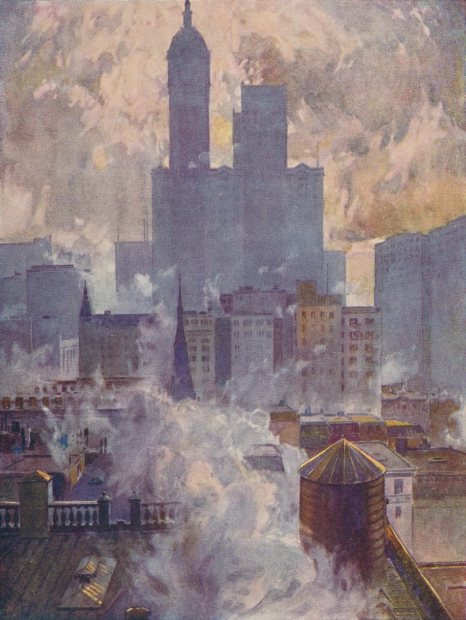 New York, 1916 av Martin Lewis