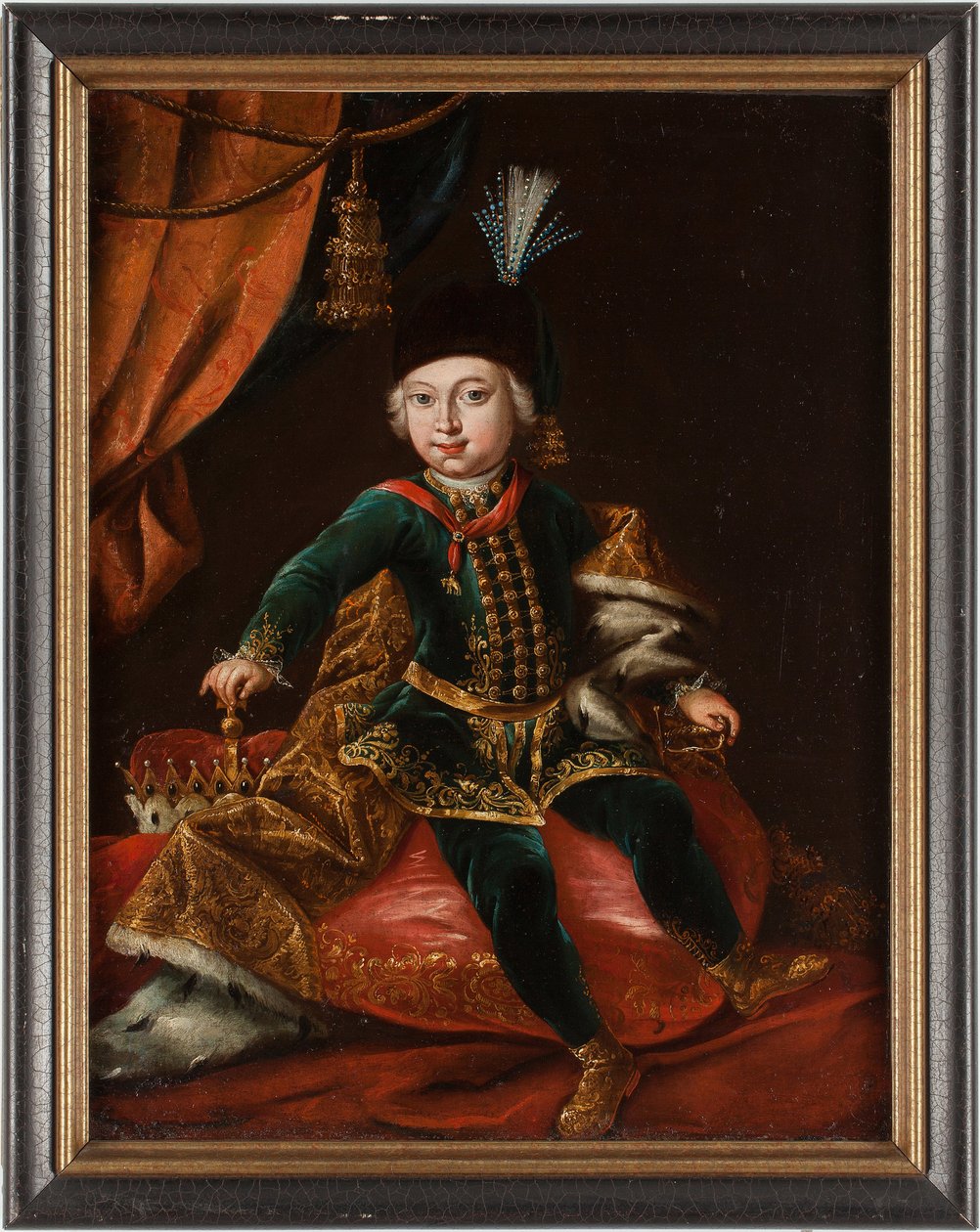 Portrett av keiser Joseph II som barn av Martin Meytens the Younger