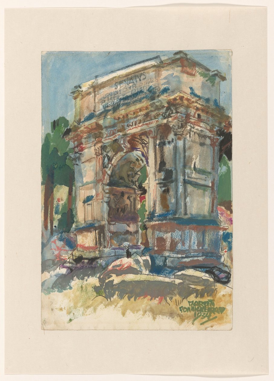 Titusbuen, Roma av Martin Monnickendam