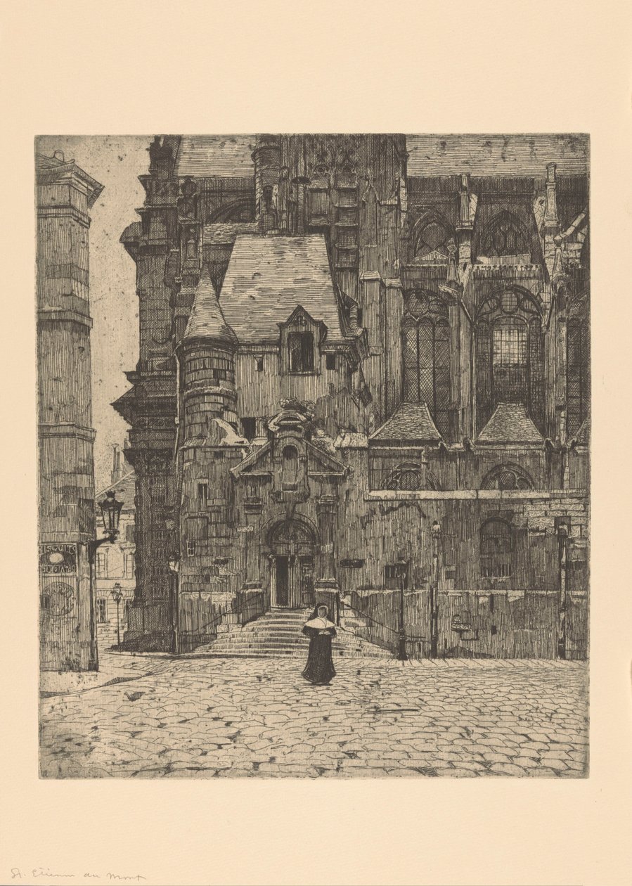 Saint-Étienne-du-Mont i Paris av Martin Monnickendam