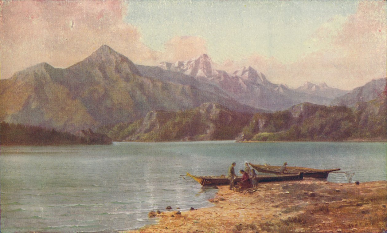 Cascade-fjellene, 1916 av Thomas Mower Martin
