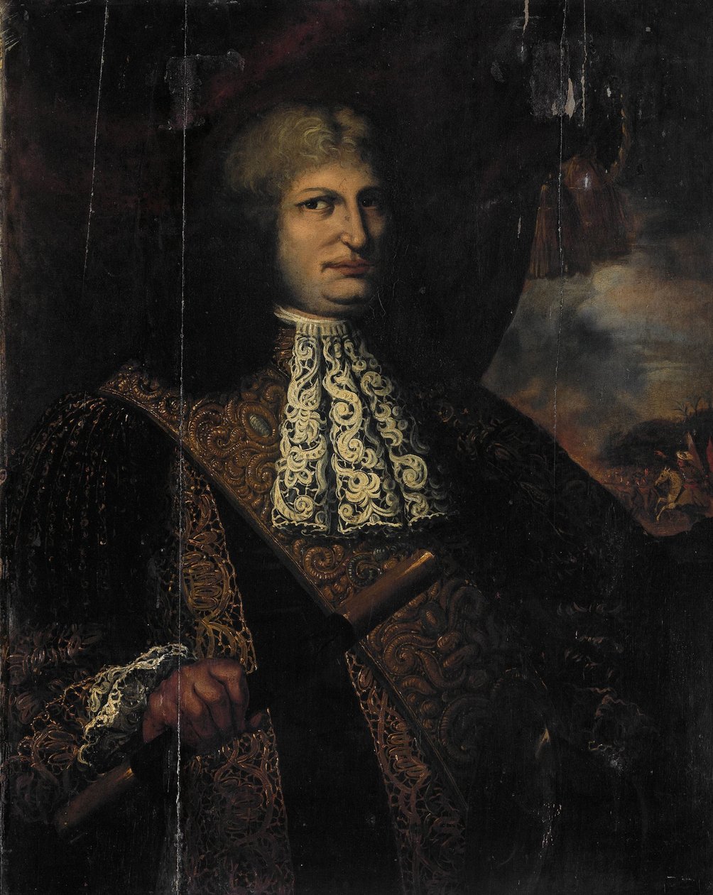 Portrett av Cornelis Speelman, generalguvernør i Nederlandsk Øst-India av Martin Palin (attributed to)