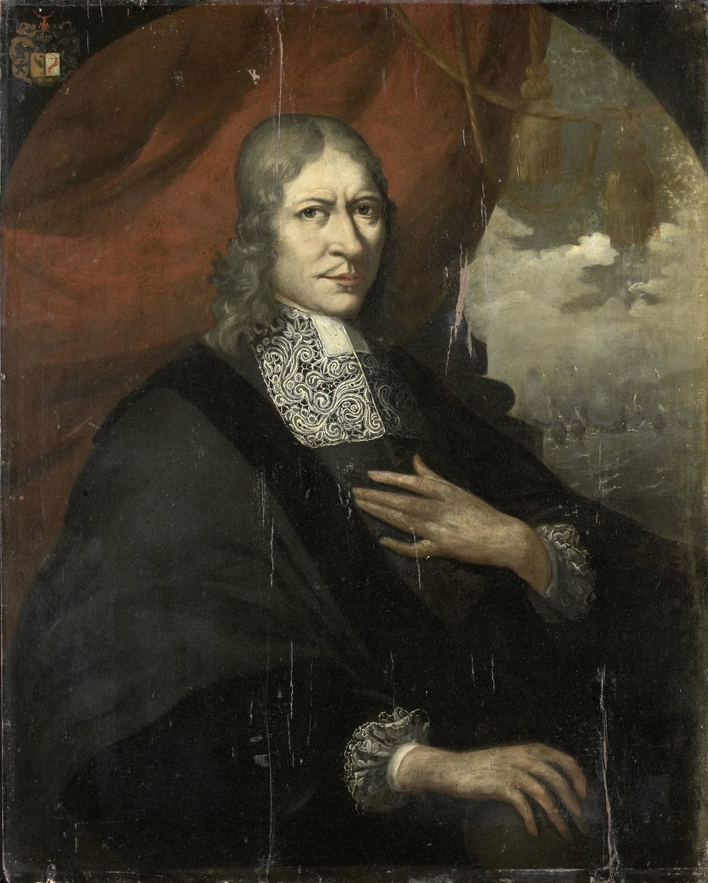 Portrett av Rycklof van Goens, generalguvernør av Martin Palin (attributed to)