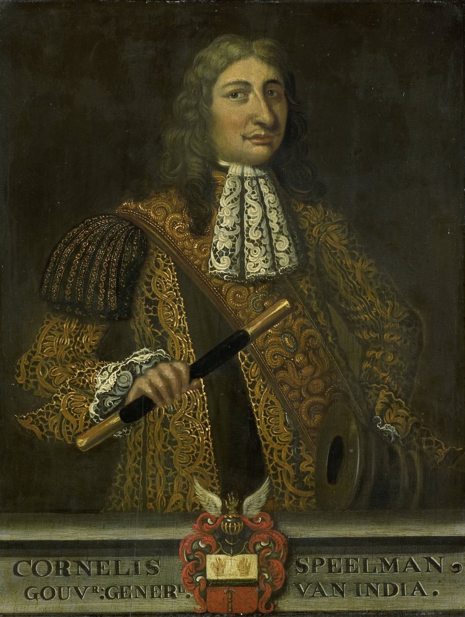 Portrett av Cornelis Speelman, generalguvernør i Nederlandsk Øst-India av Martin Palin (copy after)