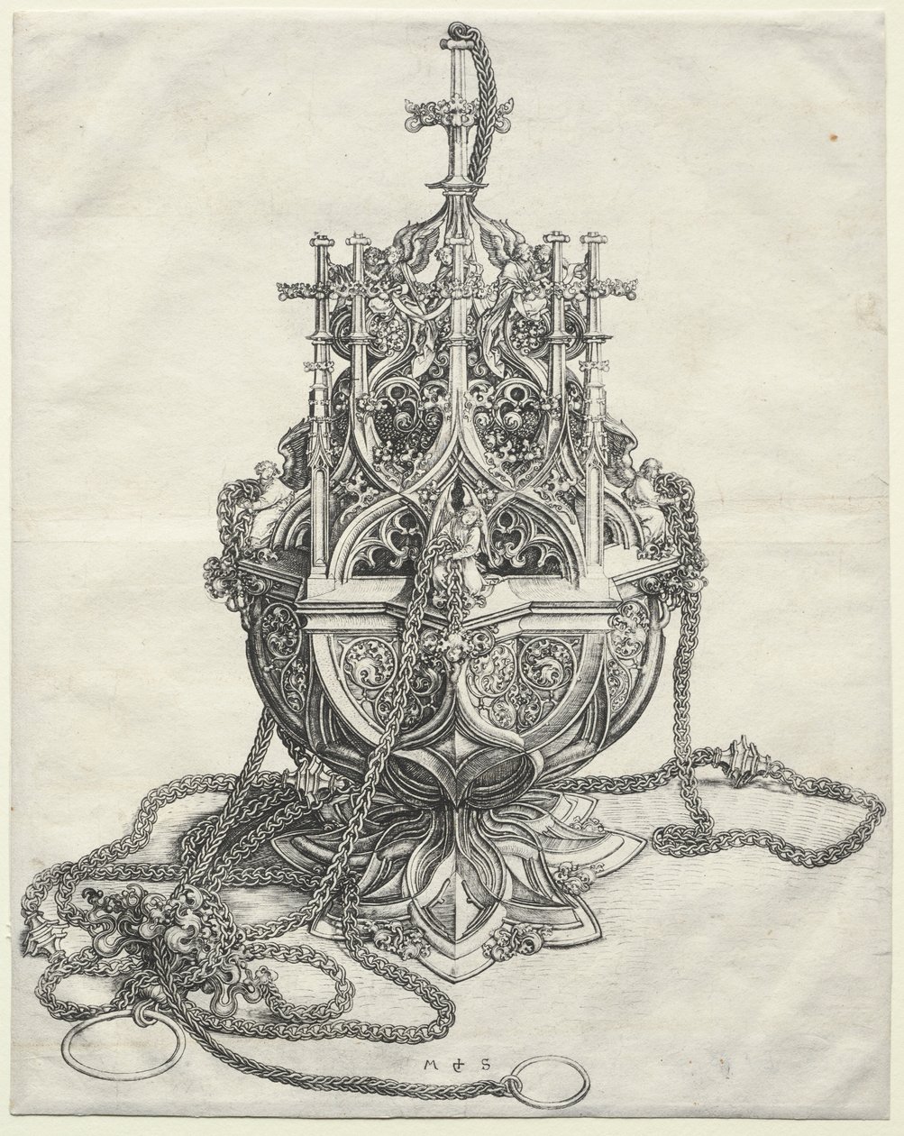 En røkelseskar av Martin Schongauer