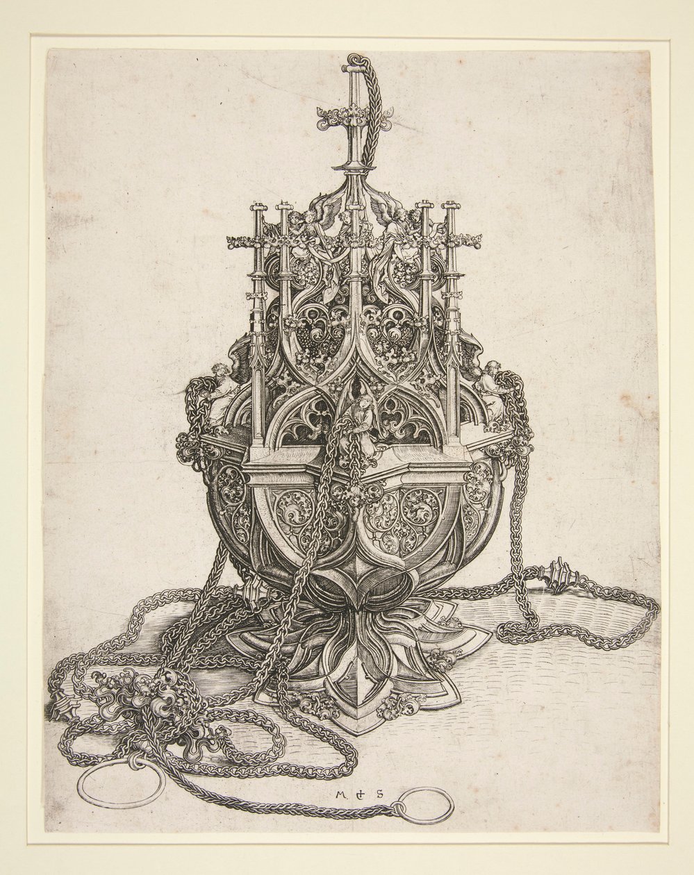 En røkelseskar av Martin Schongauer