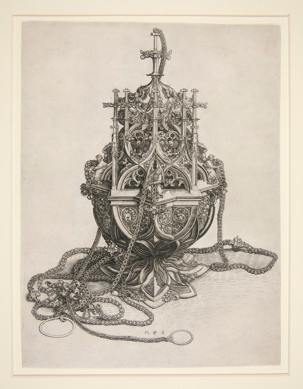 En røkelseskar av Martin Schongauer