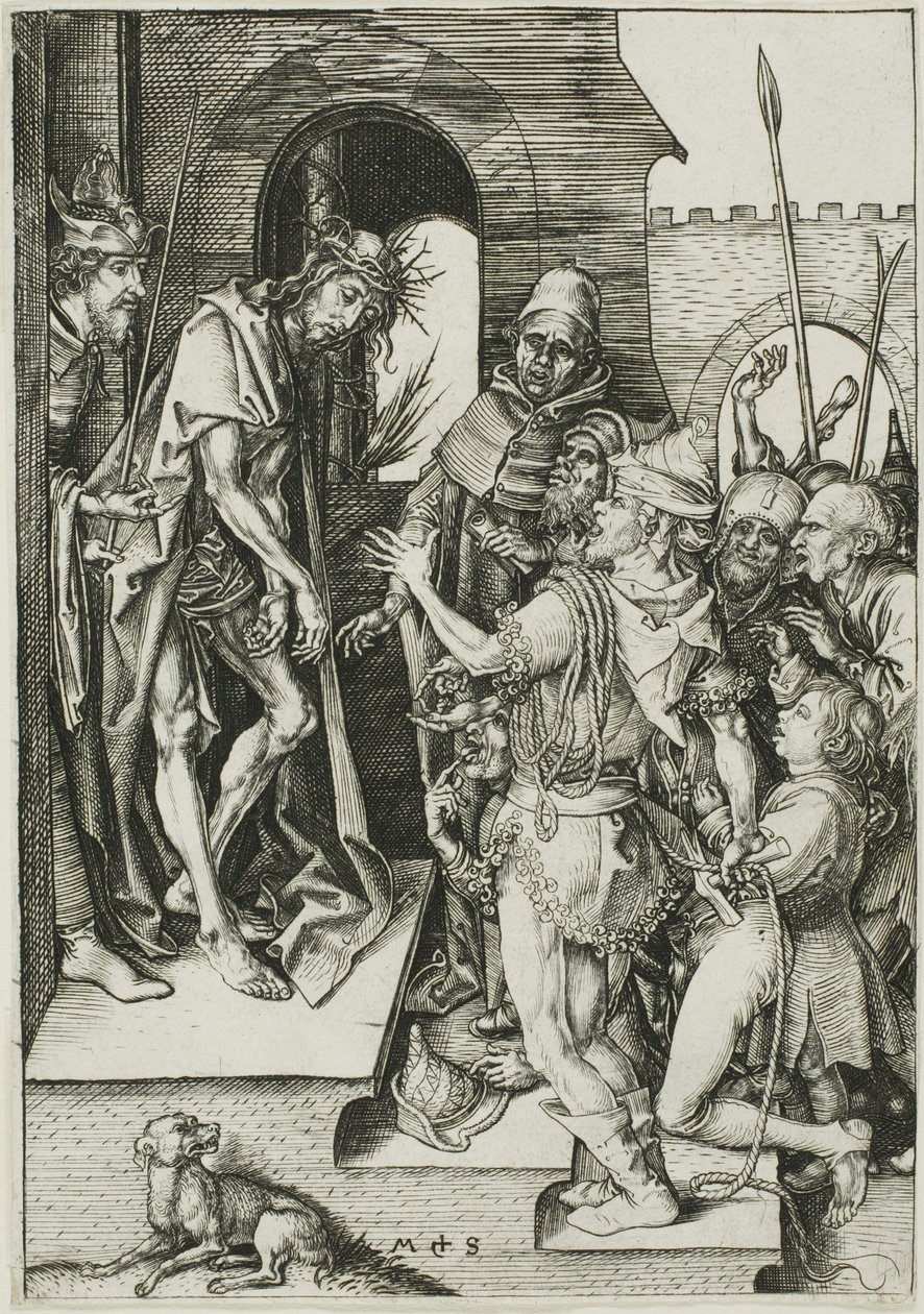 Ecce Homo, fra The Passion av Martin Schongauer