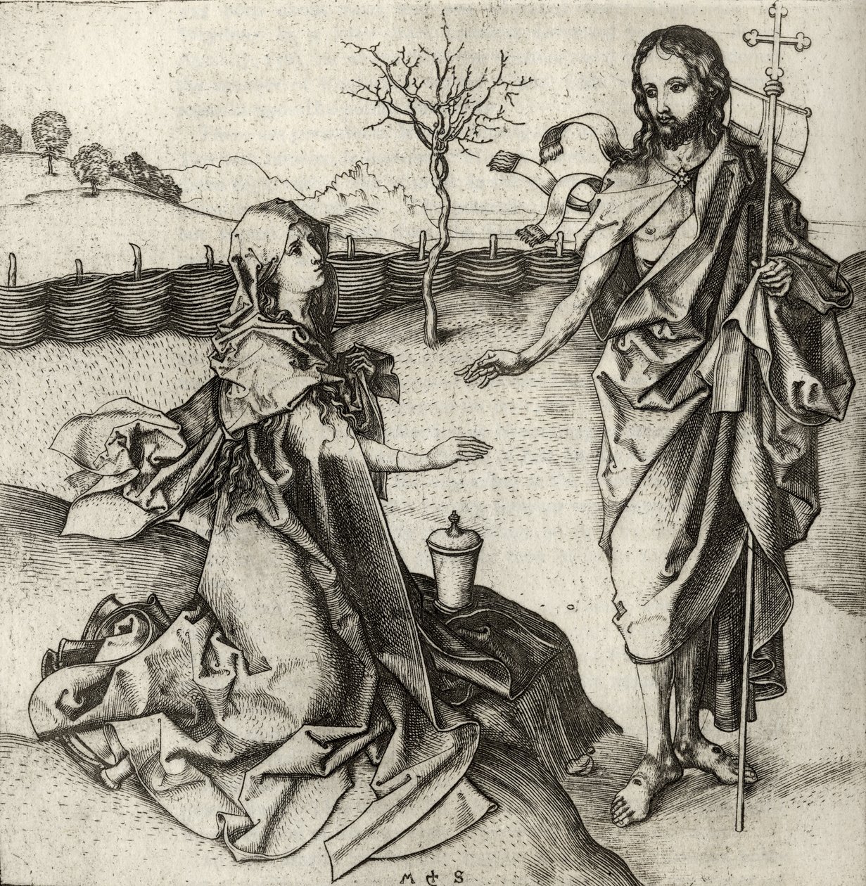 Vår Frelser viser seg for Maria Magdalena i hagen, fra 
