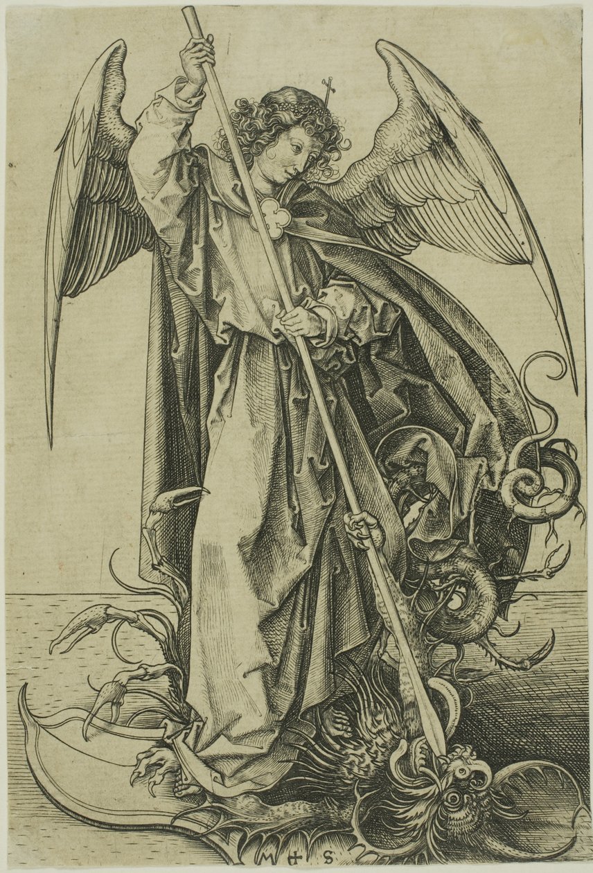 St. Michael av Martin Schongauer