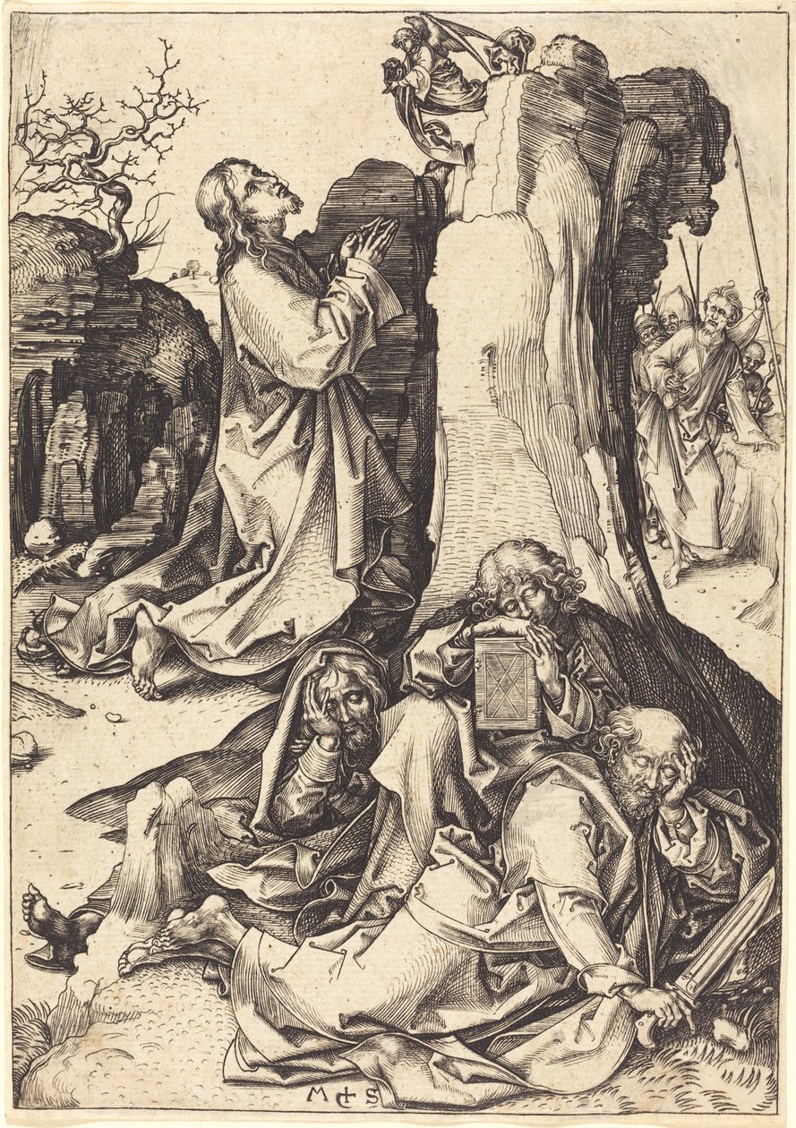 Kvalen i hagen av Martin Schongauer
