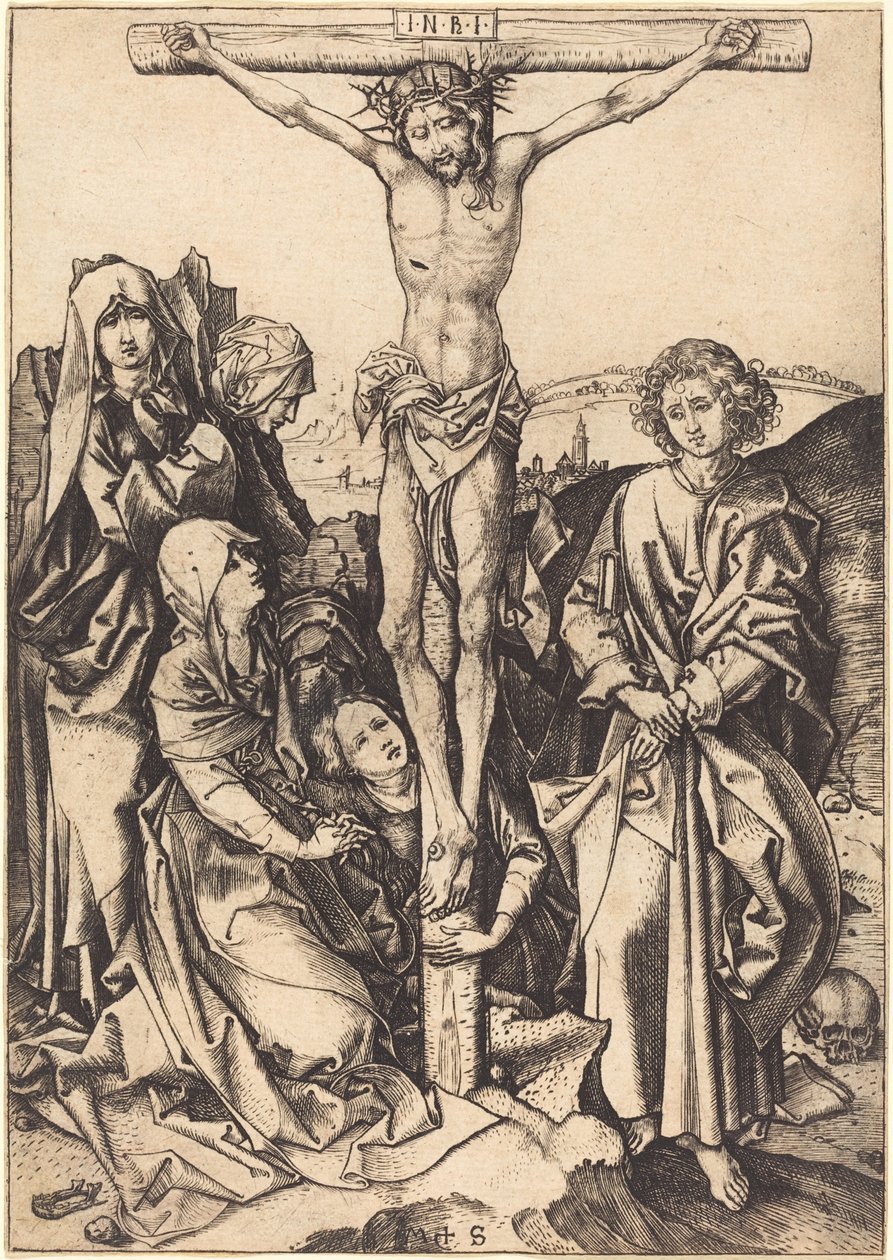 Korsfestelsen av Martin Schongauer