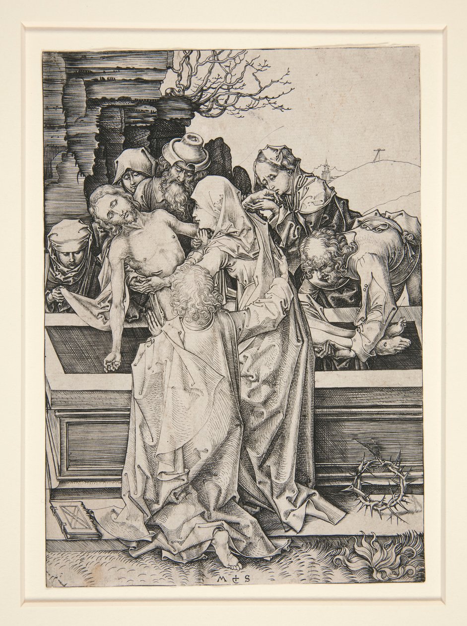 Gravleggingen av Martin Schongauer