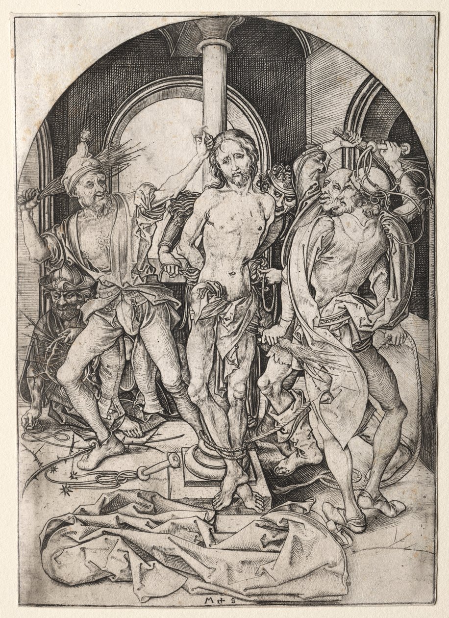 The Passion: The Flagelation av Martin Schongauer