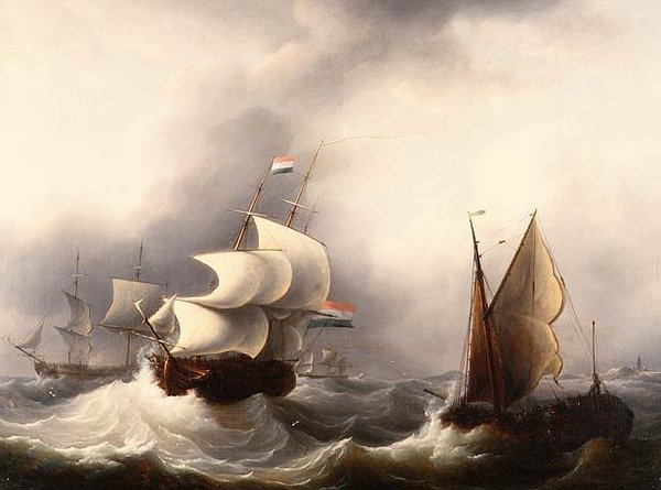 Frakt i en svelle av Martin Schouman