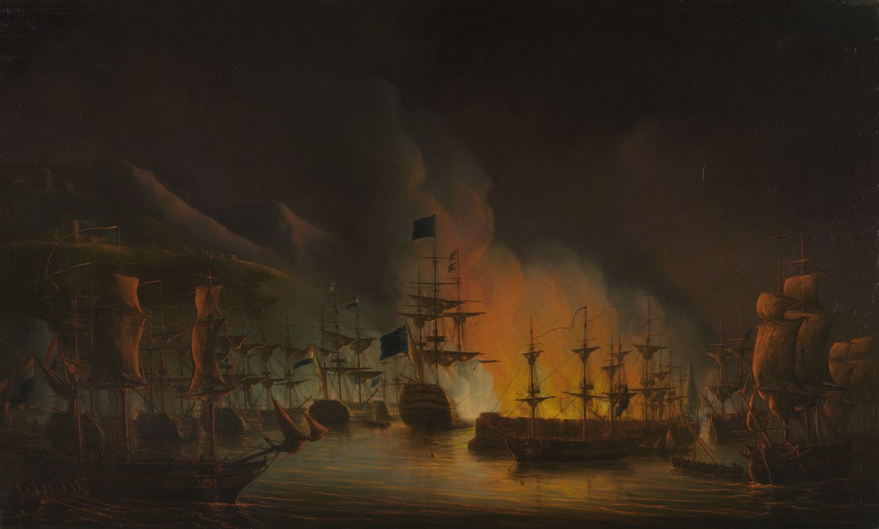 Bombingen av Alger av Martin Schouman
