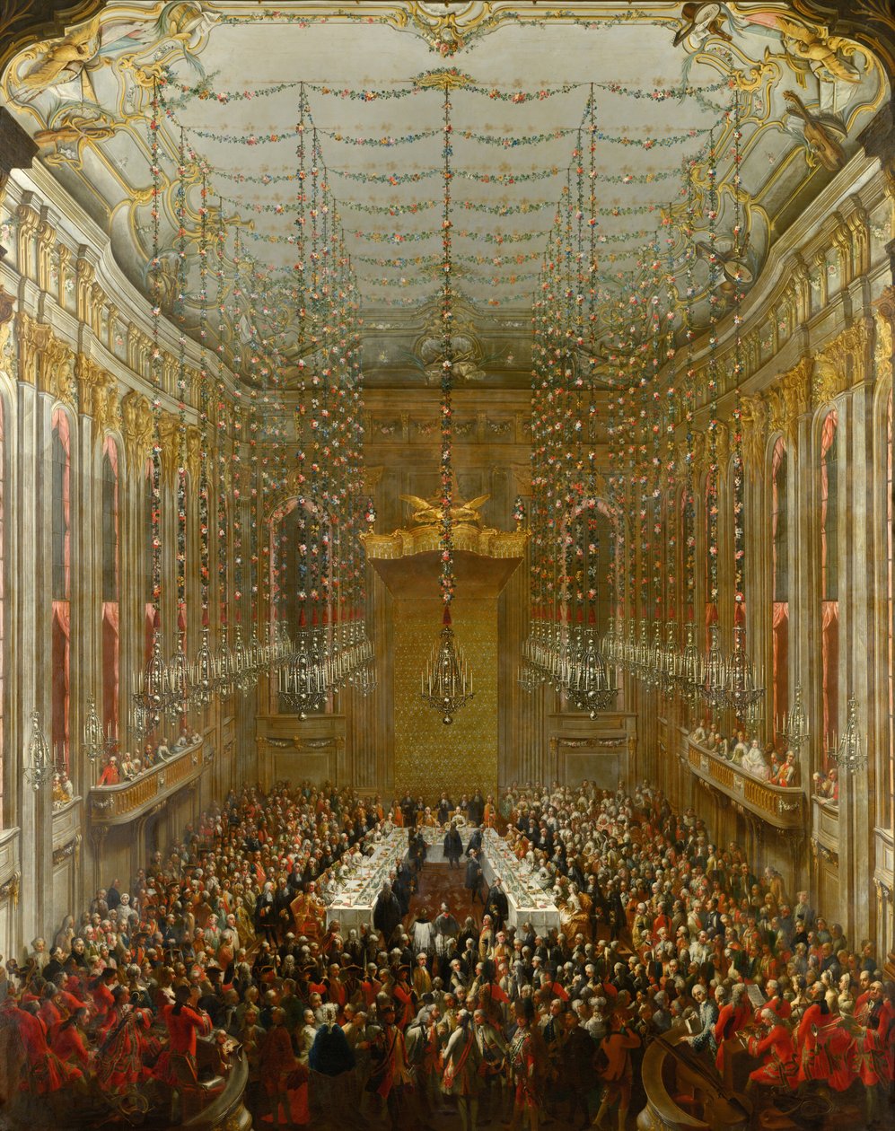 Bryllupsmat av Martin van Meytens