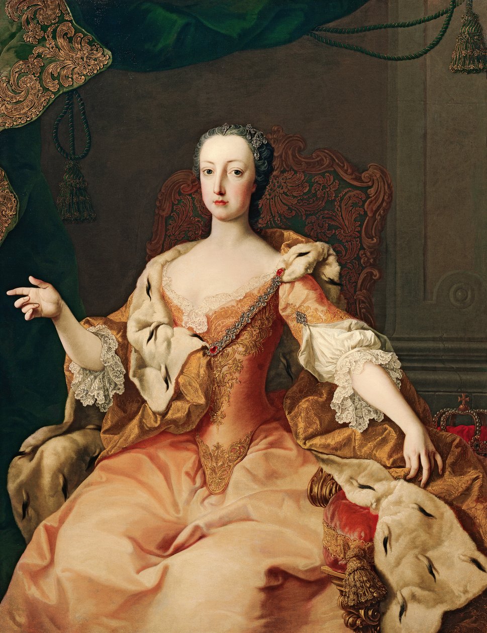 Erkehertuginne Marie Christina av Martin van Meytens d. J.