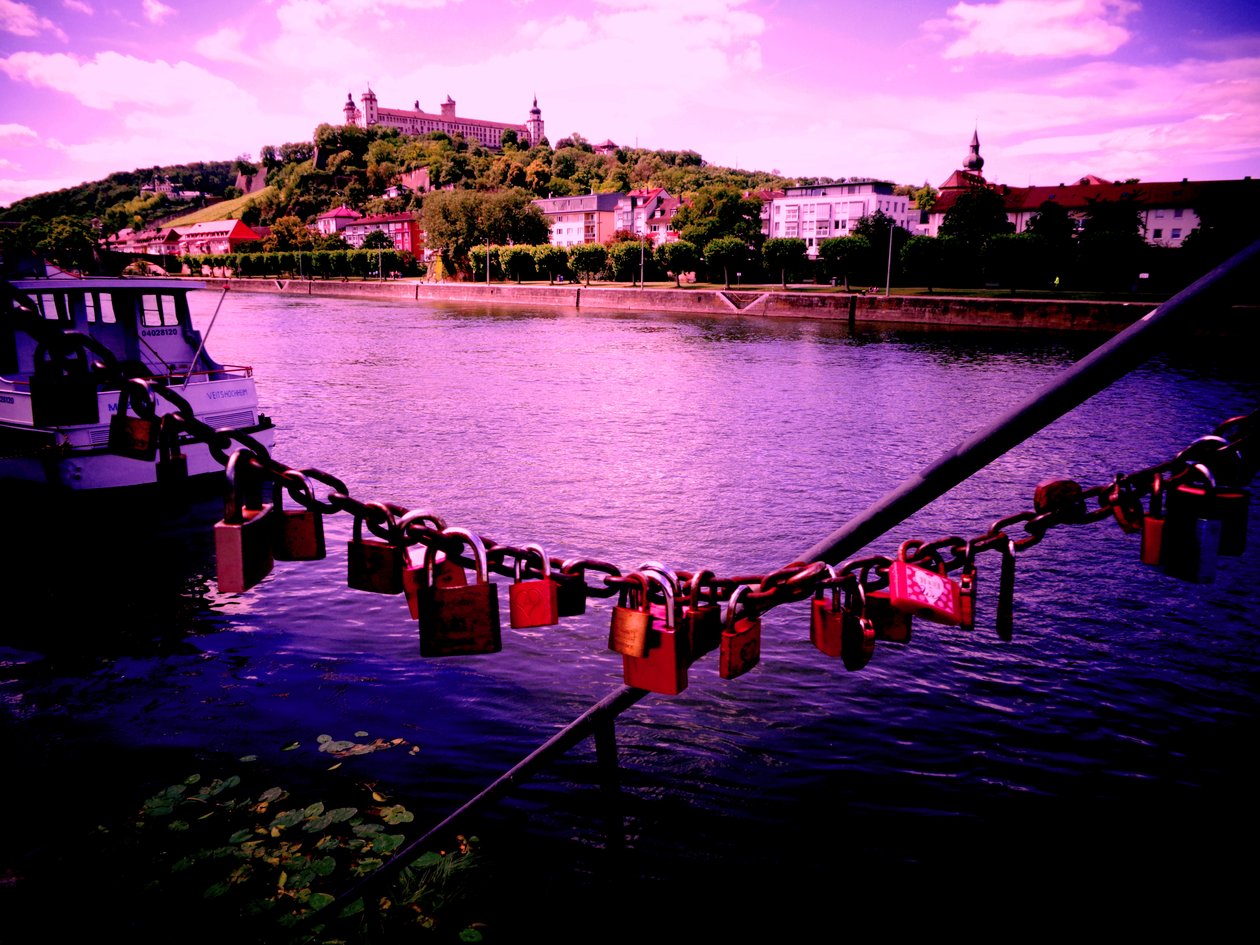 Marienberg festning i Würzburg am Main av Martina Konitzky