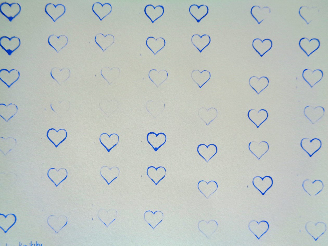 Hjerter stempel av Martina Konitzky