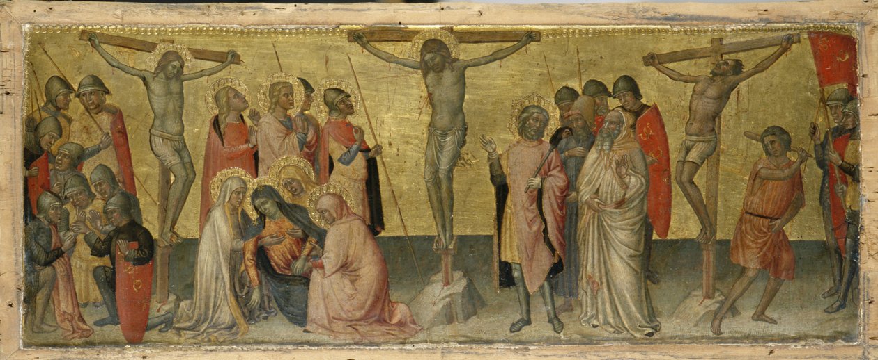 The Crucifixion of Christ, ca. 1390 (tempera på poppeltre) av Martino de Bartolomeo
