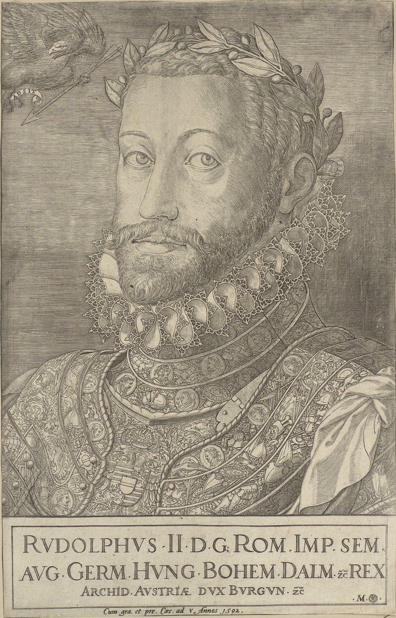 Keiser Rudolf II av Martino Rota